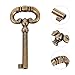 Grandfather Clock Winding Key Grandfather Key Metal Winding Tool for Floor Clock Door Universal Winder for Wall Retro Mechanical