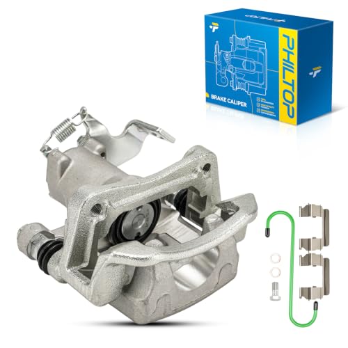 Image of PHILTOP Rear Right Brake Caliper for Kia Forte, Hyundai Veloster Elantra GT