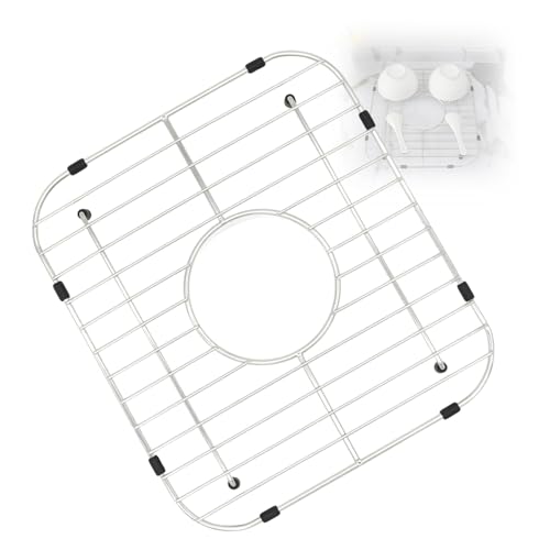 Protector de fregadero inoxidable 304 permanente y anticaídas 6