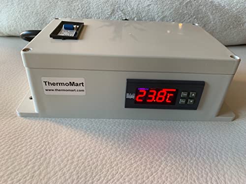 Plug & Play Digital Temperature Control Box 15 Amp Relay Output Power Thermostat for Controlling Cooling or Heating Device
