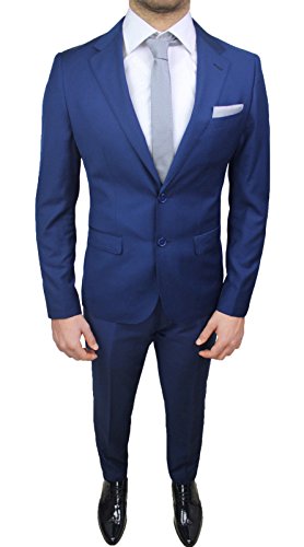 Robe complète homme hiver bleue pour mariages et soirées
