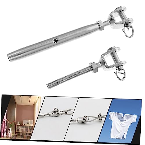 ULTECHNOVO 1pc Tornillo de Cierre para Tensores de Cable Completamente Cerrado para Uso en Camping y Exterior miniatura 5