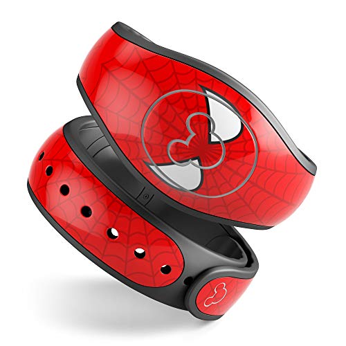 Design Skinz Spider Web Premium Vinyl Decal Wrap Cover for The Disney MagicBand 2 (Fits MagicBand 2 for Disney Parks)