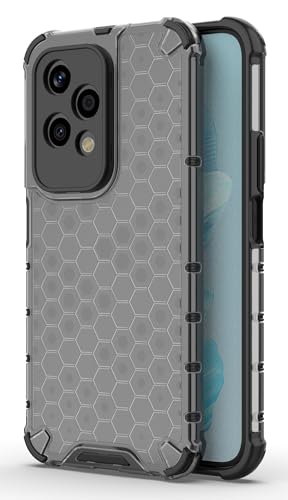 Image of Glasgow Back Case Cover Compatible with [ Honor 200 Lite 5G ] (Stylish Design) - Black