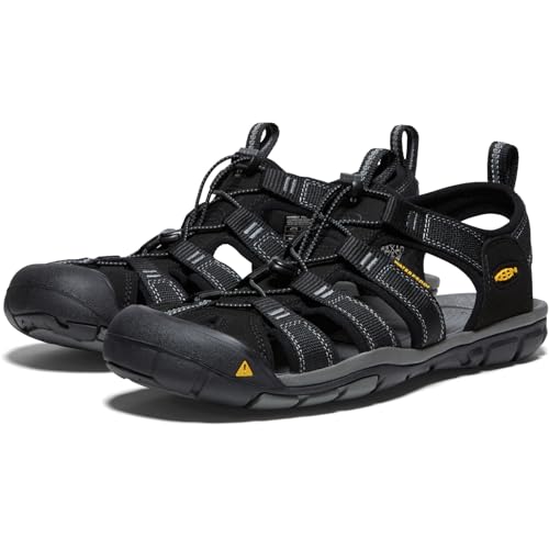 Image of KEEN Men's Clearwater CNX Closed Toe Lightweight Adventure Hiking and Water Sandals