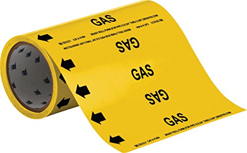 Sécuriser les conduites de gaz avec le vinyle Brady 41464