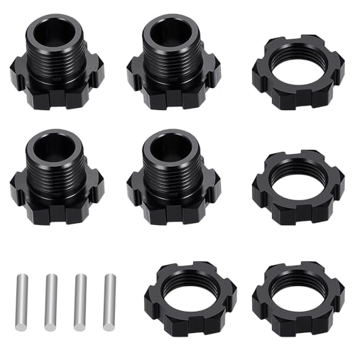 MOHERO 4Pcs RC Wheel Hex Hubs Adapter for 1/7th Felony 6S BLX/Infraction V2 6S BLX/Mojave 6S EXB RC Car Truck Upgrade Parts