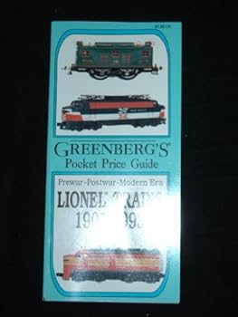 Paperback Greenberg's Pocket Price Guide to Lionel Trains, 1901-1993 Book