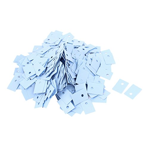 Ruilogod 1000 PCS Silicon Thermal Heatsink Aislador de almohadillas para Transistor a-220