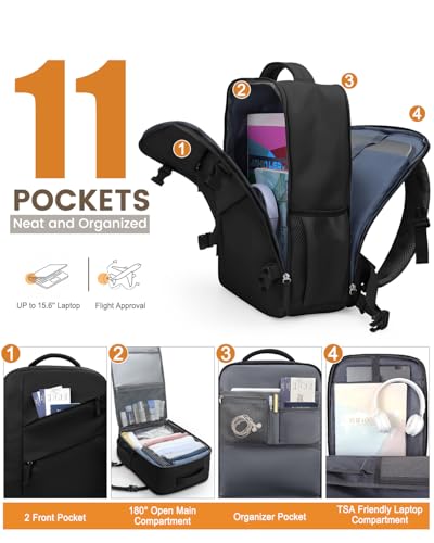 Capolo TSA-Friendly Travel Backpack