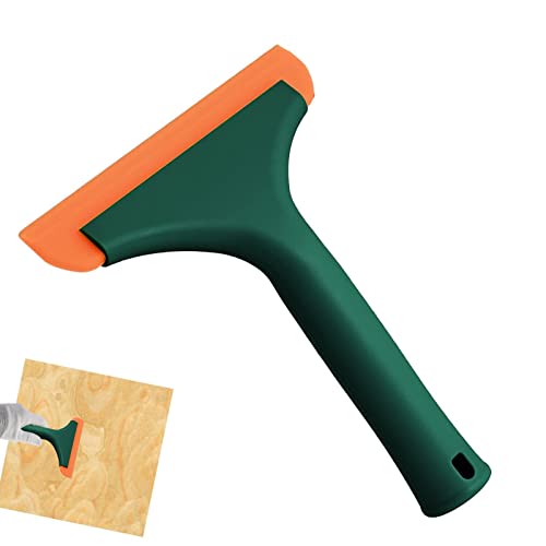 Rascador de ventana silencioso con agujero, rascador de silicona para quitar pintura de pared, coche, ventana, vidrio, madera, cocina, limpieza