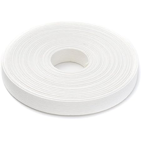 Amazon 手芸用エコクラフトテープ 白 50m巻 幅15mm 12芯 手芸用布ベルト テープ 通販