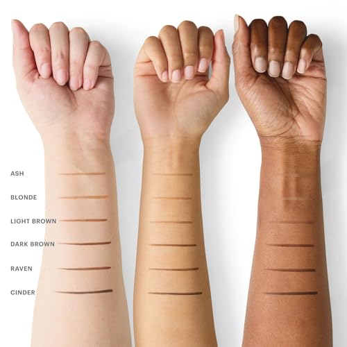 Glo Skin Beauty Precise Micro Browliner | Long-Lasting, Wax-Based Formula Glides On Skin and Shapes Your Brows, (Light Brown) by Glo Skin Beauty - Image 5