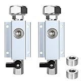3/4'' Compressed Air Outlet Kit, Shop Air Line Kit Includes Air Compressor Manifold and 1/2'' NPT Straight Fitting, Air Compressor Accessories Kit for Compressed Air Piping System