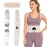 Warmforwel Kabelloser EMS-Wärmegürtel, Muskelstimulator für Bauch & Rücken
