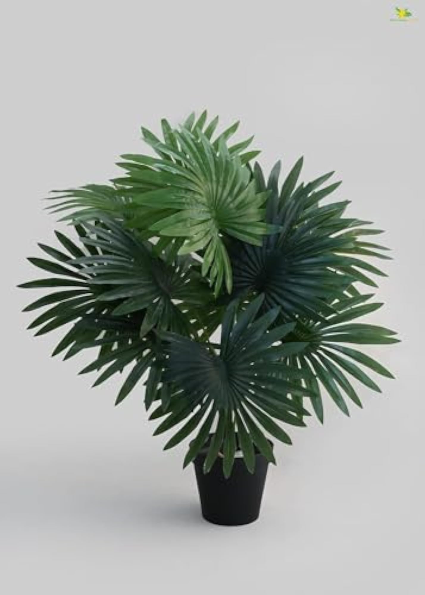 Artificial Palm Plant for Decor, 12 Leaves