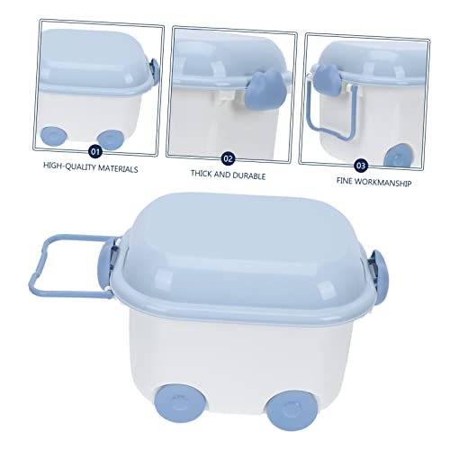 Cabilock 1Pccaixarodasarmazenamentobrinquedosportáteisdiversosrecipientecosméticoparacriançascomcaix
