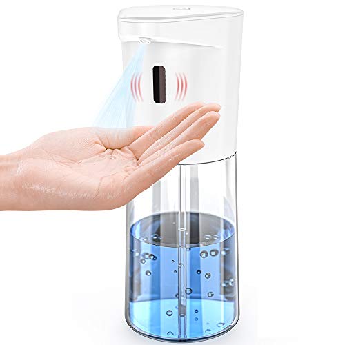 Preisvergleich Produktbild Automatisch Desinfektionsspender Berührungslosen Alkoholsprühgerät Sprühspender Wasserdicht Sensor Infrarot Batteriebetrieben 500ml Kapazität für Zuhause,Krankenhaus,Schule,Büro,Kind...