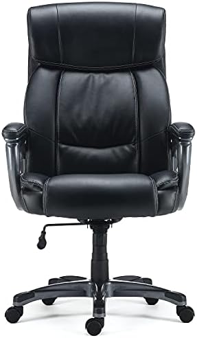 Amazon Com Staples Lockland Bonded Leather Big Tall Office Products