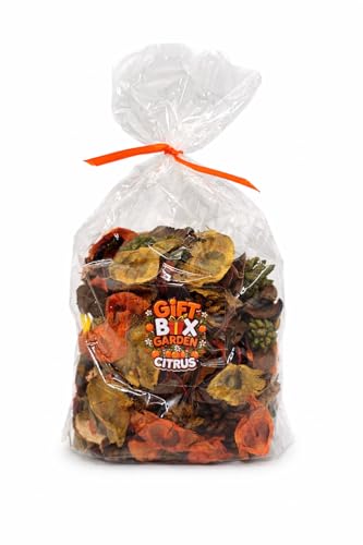 Citrus Decorative Potpourri (4 oz) | Fresh Citrus Scented Home Fragrance for Baskets, Bowls, Displays & Seasonal Décor | Gift Box Garden Spring & Summer Potpourri