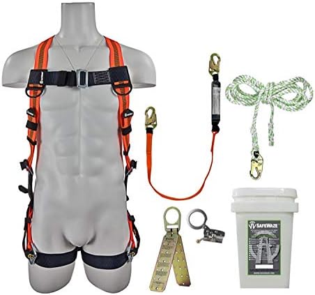 SafeWaze FS-ROOF-P Roofing Kit with Bucket (FS99185-E, FS870, FS88560-E3, FS1118,