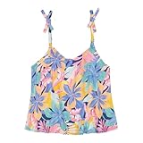 Tissu : challis en viscose Roxy Débardeur pour Fille, Coucher de Soleil, Coastal Sunset, 7