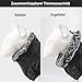 Vivi Bear Hundemantel Grosse Hunde hundemantel wasserdicht Hundekleidung mit Leinenschlaufe weichem Fleece-Nackenschutz geeignet (Black, 5XL)