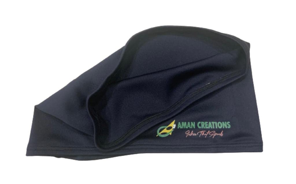 Aman Creations Lycra Spandex Tennis Balls Holding Accessory for Women Skirt Men Waist Hip Band Accessories (Small_Navy Blue) 4