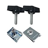 Miter Saw Knob - (2 Set) N101533, Compatible with DeWalt Miter Saw DW703, DW706, DW708, DW712, DW715, DW716, DW717, DW718 - Crown Moulding Stop, Knob Specification M830 - Ensure Precise Cuts