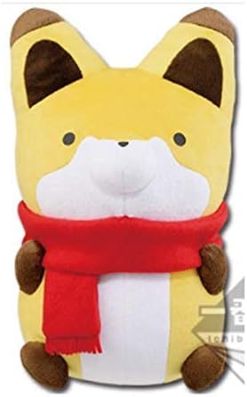 Amazon 一番くじ タヌキとキツネ かまくらであったかほっこり C賞 キツネぬいぐるみ ぬいぐるみ おもちゃ