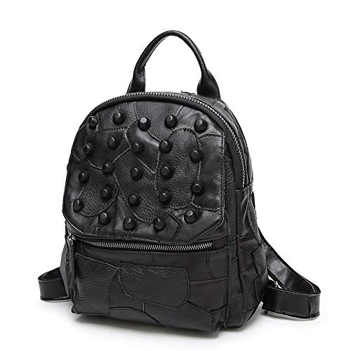 Bingbing, Sac à Main porté au Dos pour Femme Noir Noir Cover