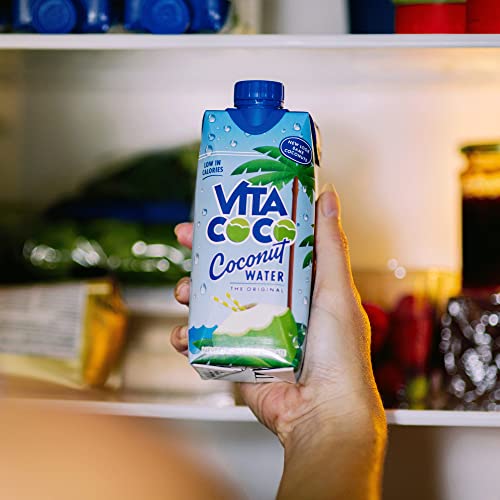Vita Coco - Original Kokoswasser 12x330ml, glutenfrei, voll mit Vitamin C & Potassium, 12 x 330ml