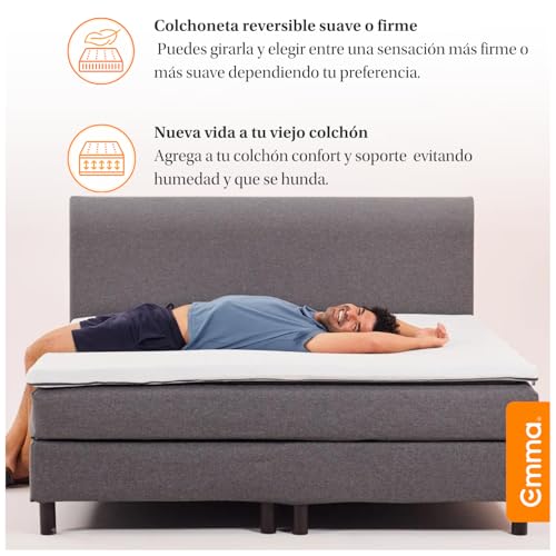 Individual, Home colchoneta ortopedica Marca Emma (3)