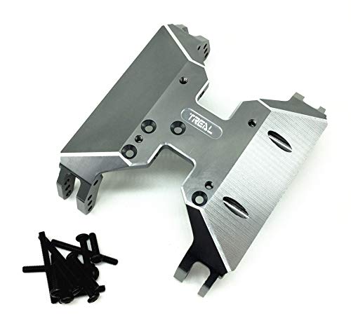 Treal Axial Capra plaque de protection aluminium titane 1.9 mm pour ski plate RC