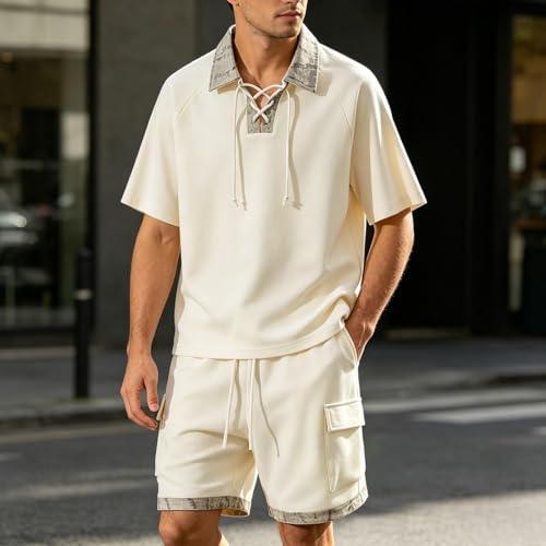 Ensemble polo homme d'été décontracté à coupe régulière - 3