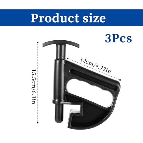 Image of DIVINA VITAE 3Pcs Universal Tire Changing Tool Nylon Tire Changer Heavy Duty Tire Bead Clamp Drop Center Tool for Cars Trucks Motorcycles