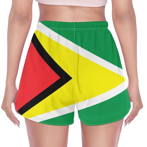 Patriot Flag Women Board Shorts Beach Swimwear Bottoms 3.7" Inseam S-XXL3