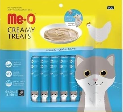 Image of Me-0 Creamy Treats, Chicken and Liver Flavour, 300gm