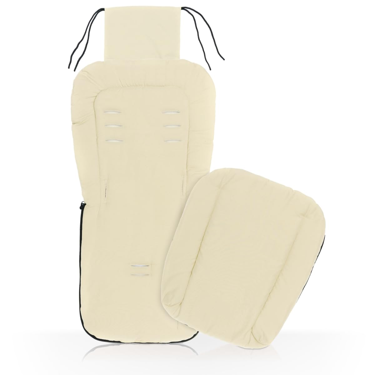 Fußsack/Sommerfußsack für Buggy Kinderwagen Jogger (Beige)