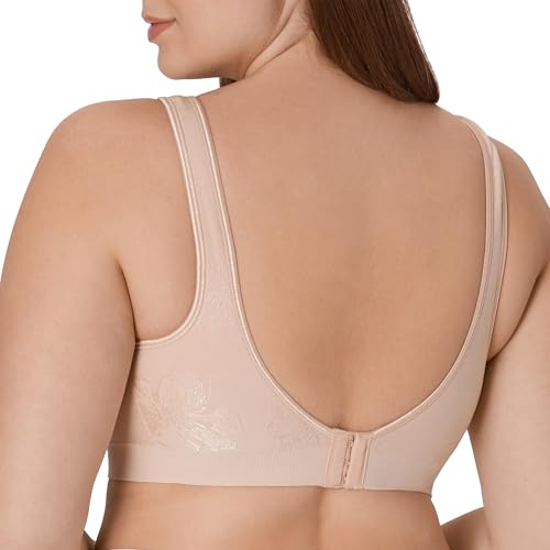 Image of Bali Women's Wireless Bras for Women - Comfort Revolution Wireless Bra - Adjustable & Supportive - Plus Size Women