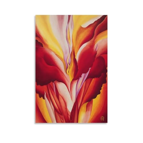 Toile Georgia O'Keeffe décoration murale pour un salon lumineux 60x90