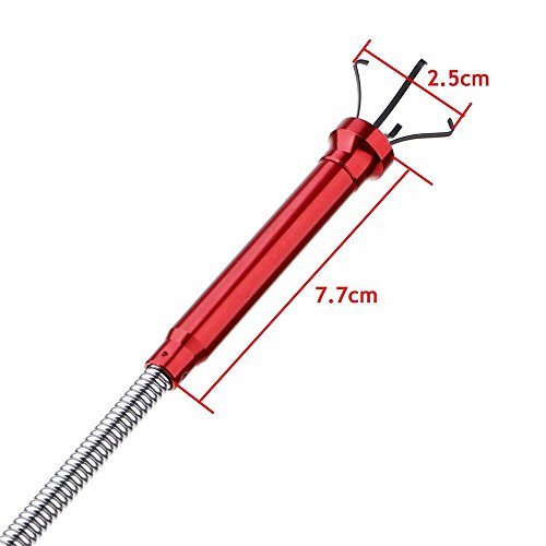 Claw Grabber Pickup Tool with Magnetic Bright LED Light,24.4in Long Magnetic Pickup Tool, Retractable Claw Grabbing Tool, Magnetic Grabber Tool with 2lb Pull Strength Pick Up Tool - Thumbnail 6