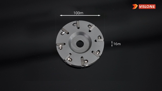 Image of 8 Blades Livestock Hoof Trimming Grinding Wheel Sheep Cattles Horses Cow Trimming Plate Wood Carving Disc Aluminum Alloy Electric Angle Grinder Attachments Tool