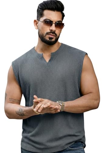Image of RodZen Men's Polycotton Sleeveless Vest /Tank Top