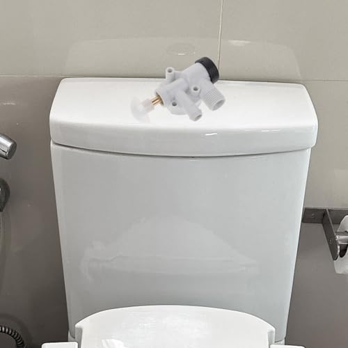 Image of Rv Toilet Water Valve Kit Replacement for Camper Toilets Flush Control Assembly Easy Installation Compatible with Most Rvs 4.13X2.75X1.18 Inches