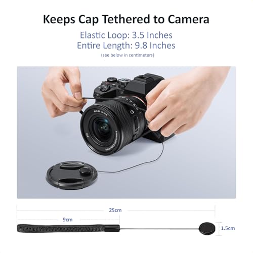 Tapa para lente compatible con lente FUJIFILM GF 23 mm f/4 R LM WR (incluye soporte para tapa) miniatura 6