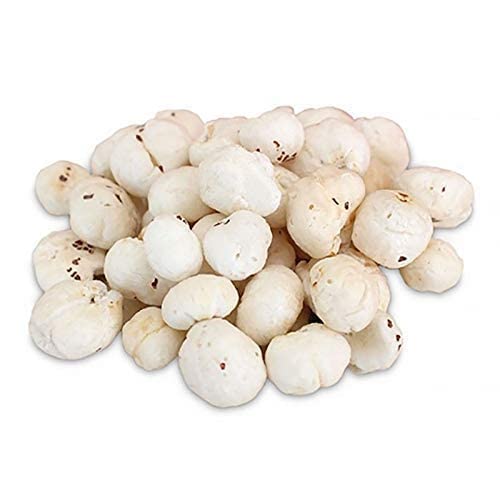 Phool Mak.hana Lot.us Seeds Pop Gorgon Nut Puffed Kernel (Makhana) Grade Big Size Pouch 250 g