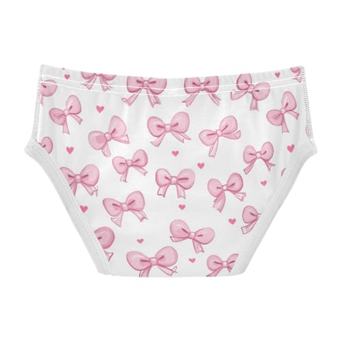 Wusikd Pink Bows 2 Boys' Underwear Cotton Boys Briefs Soft Toddler Underwear 2T2