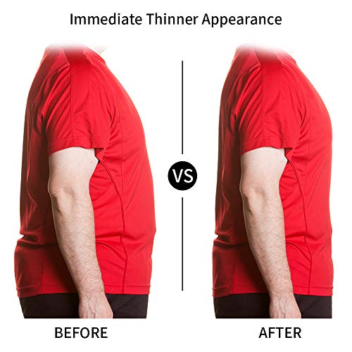 Mens Body Shaper Compression Tank Top Slimming Shapewear Abdomen Undershirt3