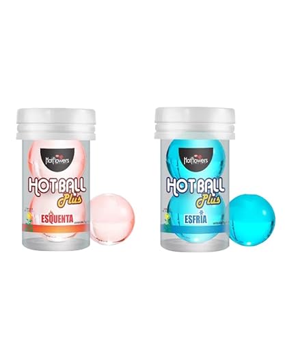 Kit 2 Hotballs Plus Esquenta + Hot Ball Plus Esfria 3g